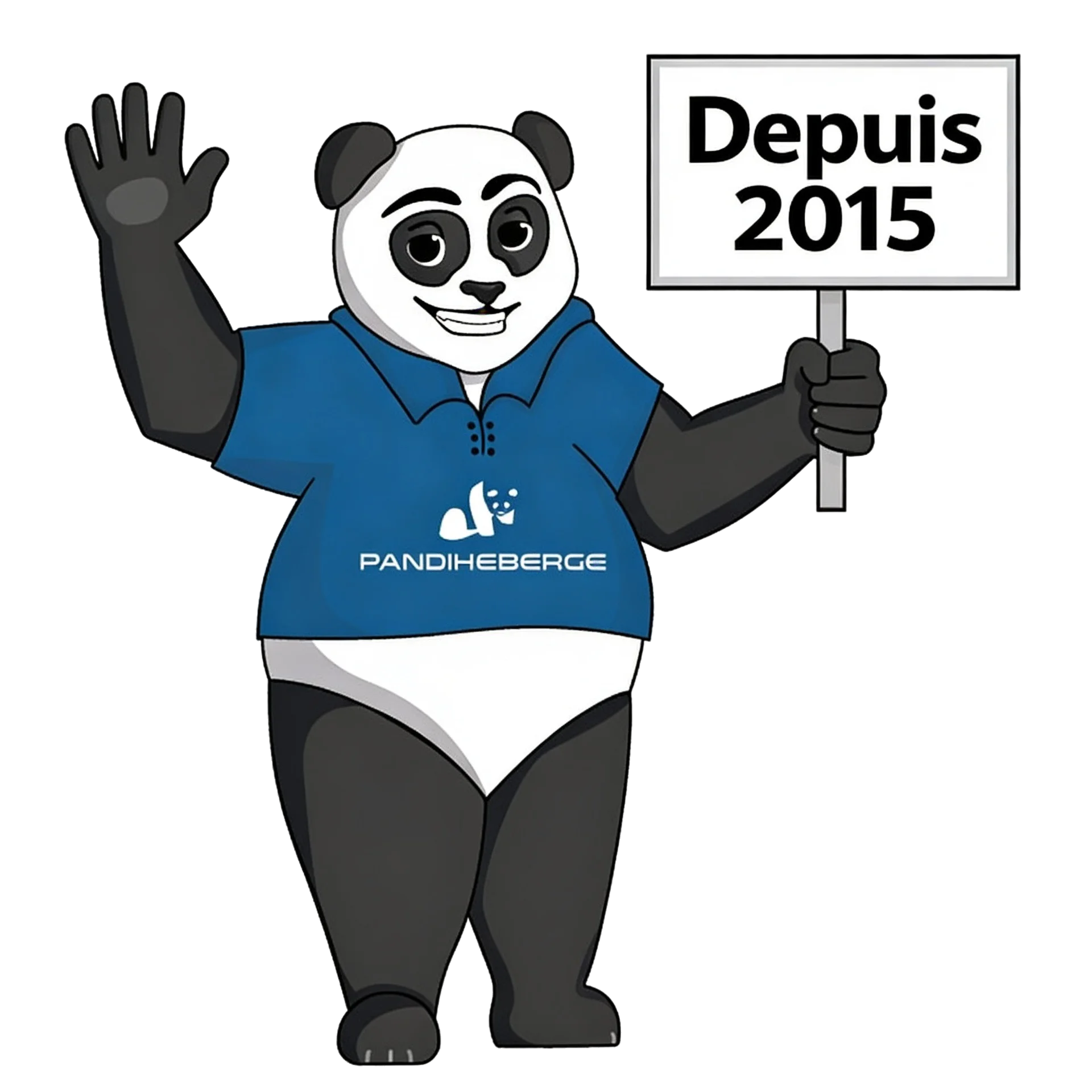 Panda à propos PandiHéberge — hébergeur web français depuis 2015