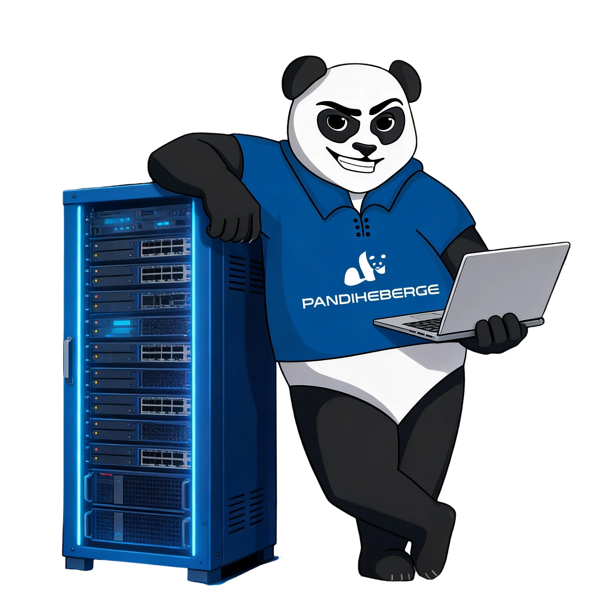 Panda serveur infrastructure hébergement PandiHéberge