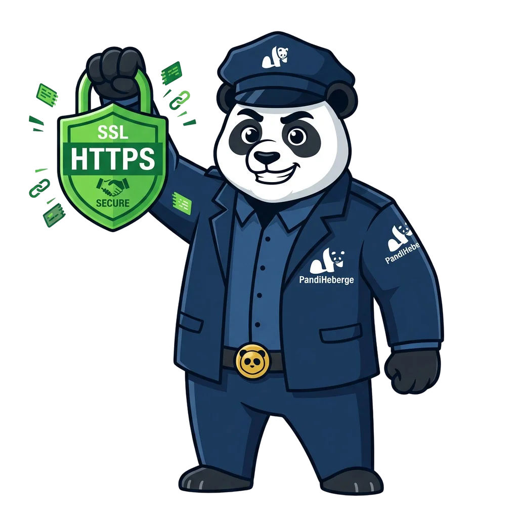 Panda certificat SSL — sécurité HTTPS gratuit et wildcard