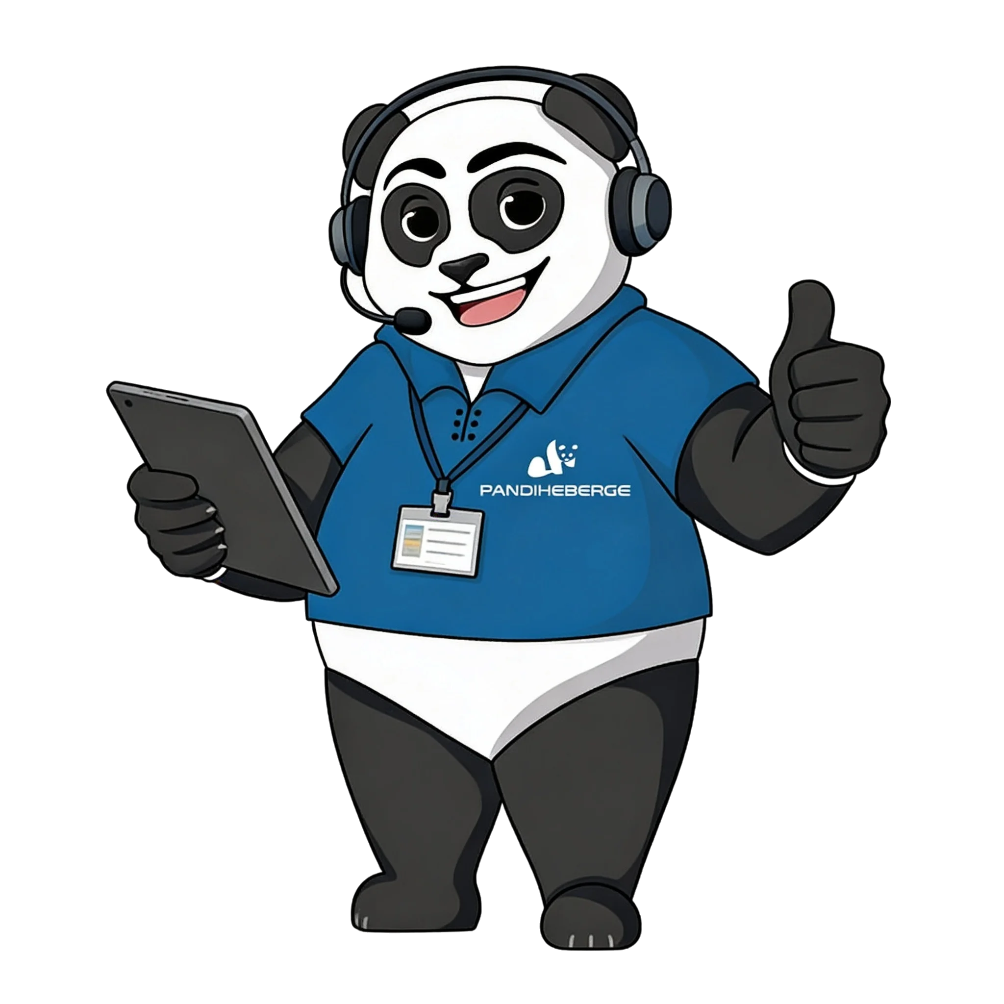 Panda support client PandiHéberge — aide hébergement web